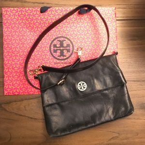 Tory Burch, Black Leather Bag